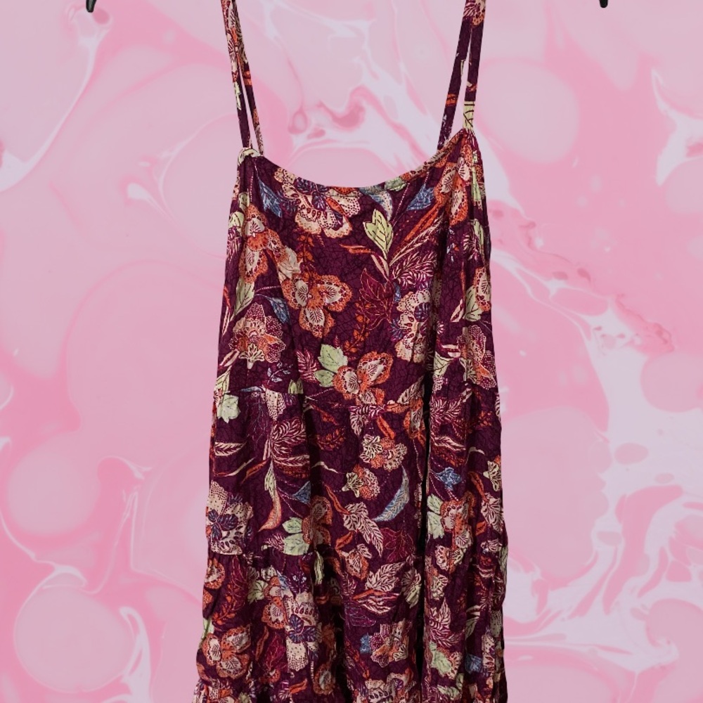 Old Navy Purple Floral Dress